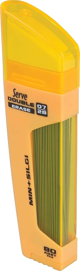 SERVE Double Erase Lead Tube 0.7 mm YELLOW