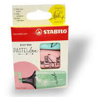 STABILO BOSS MINI HIGHLIGHTER SET OF 3