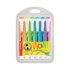 STABILO SWING COOL HIGHLIGHTER WOW SET OF 6