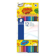 STAEDTLER COLOURED PENCIL SET 24 CARD PACK-175 CO CD24