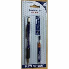 STAEDTLER MECHANICAL PENCIL WITH LEAD BLISTER PACK 0.5MM-779 05 ABKD