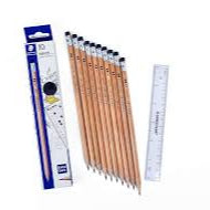 STAEDTLER NATURAL WOOD EXAM PENCIL EX DARK-132 40N