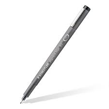 STAEDTLER PIGMENT LINER BLACK 0.7MM-308 07