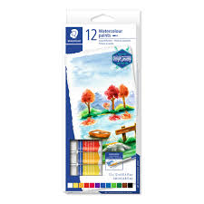 STAEDTLER WATERCOLOUR PAINT SET 12 -8880C12