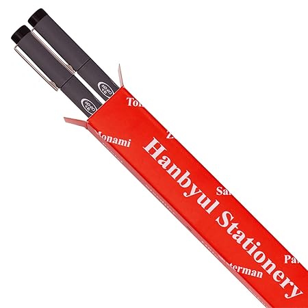 STAEDTLER PIGMENT LINER BLACK 0.5MM pack of 3