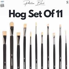 ST BRUSH HOG WHITE MIX SET OF 11