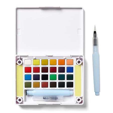 Sakura Koi Watercolors Field Box Set of 24