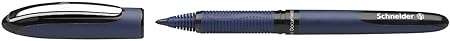Schneider One Business Roller Ball Pen - 0.6 mm - BLACK Pack of 2