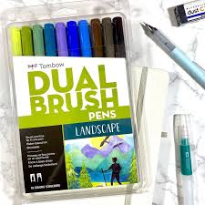 TOMBOW DUAL BRUSH LANDSCAPE SET OF 10