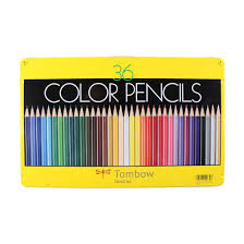 TOMBOW HOMOGRAPH COLOUR PENCIL SET OF 36