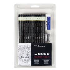 TOMBOW MONO GRAPHITE PENCIL SET OF 12