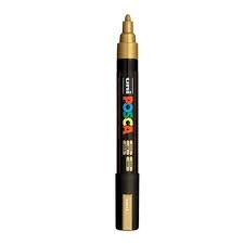 UNI MARKER GOLD PC 5M