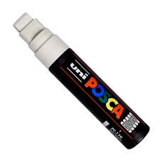Uni posca opaque water base pc-17k 15mm white