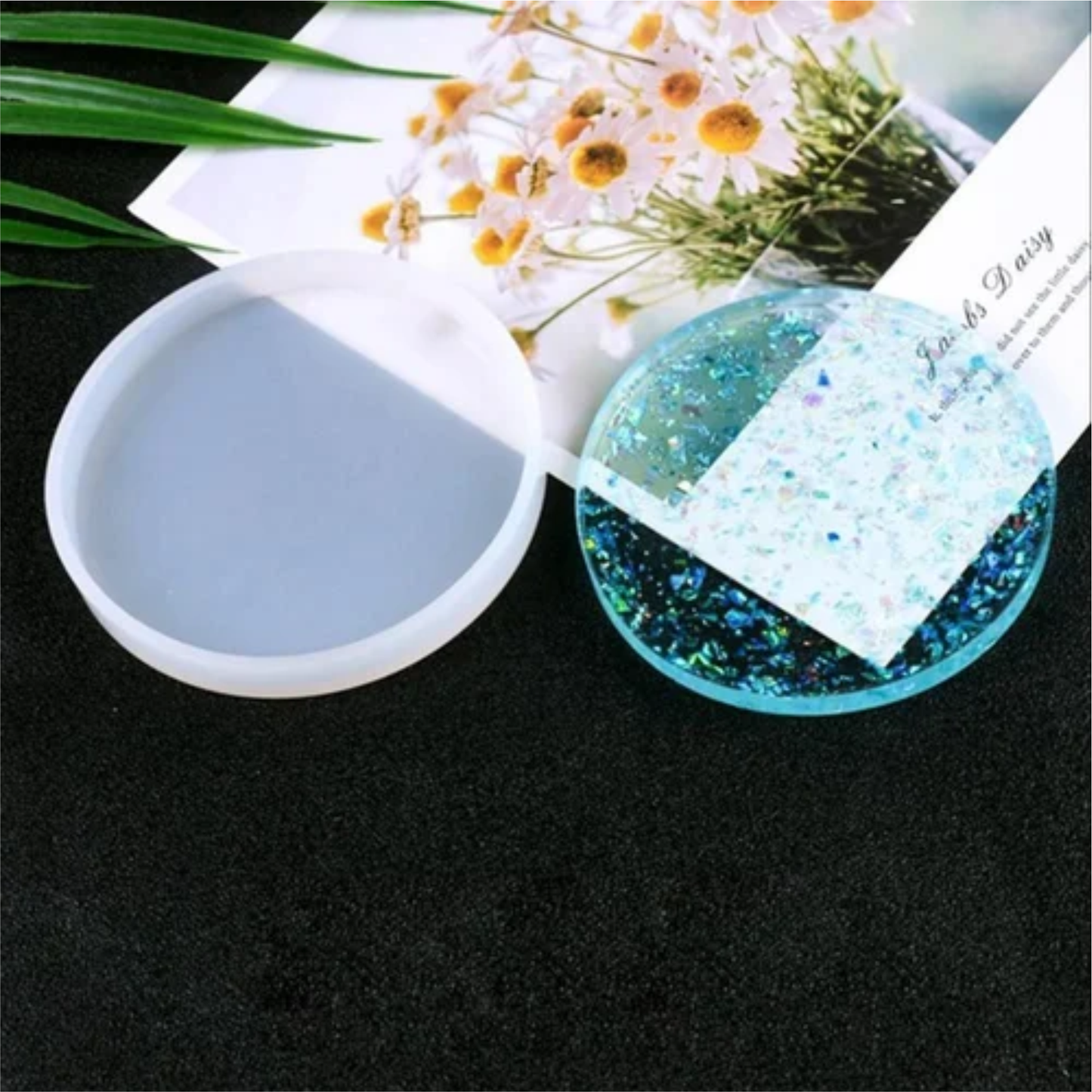 ARTPARK SILICON MOULD ROUND 3INCH COSTER 07165