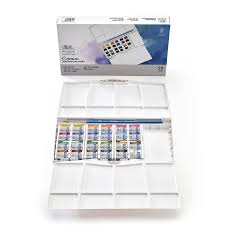 WINSOR NEWTON COTMAN WATER COLOUR SET OF 25