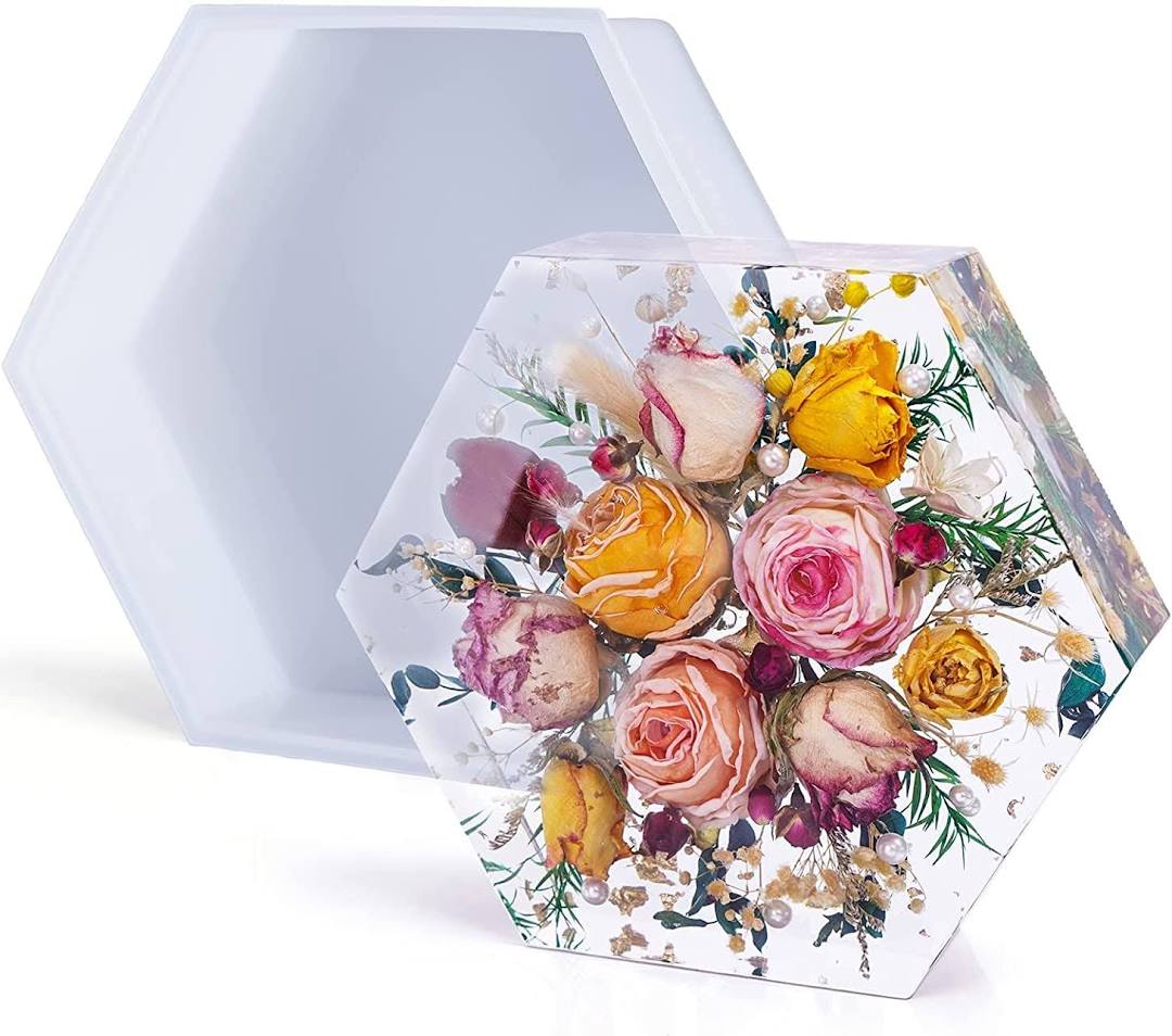 ARTPARK SILICON MOULD HEXA 6" 50MM DEEP 07282