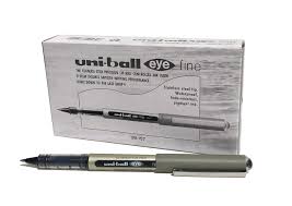 UNI EYE FINE UB-157 BLACK SET OF 12
