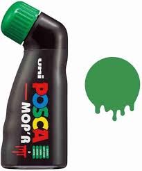 Uni posca round tip mop'r pcm-22 19mm green