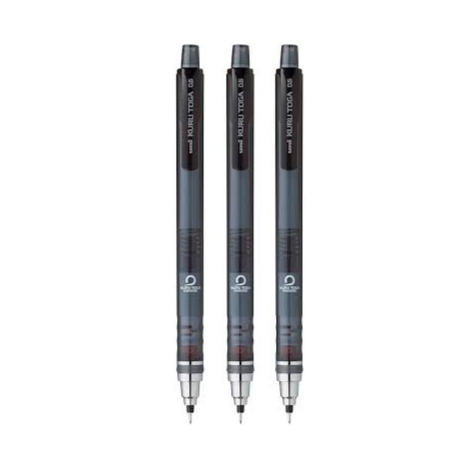 Uni kurutoga mechanical pencil m5-450T 0.5 smoke