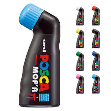 Uni posca round tip mop'r pcm-22 19mm l-blue