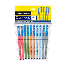 Classmate Octane Gel Pastel Blue pack of 10