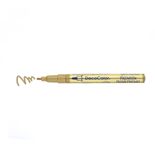 Marvy Uchida 240 Decocolor Premium Fine Point Marker Gold