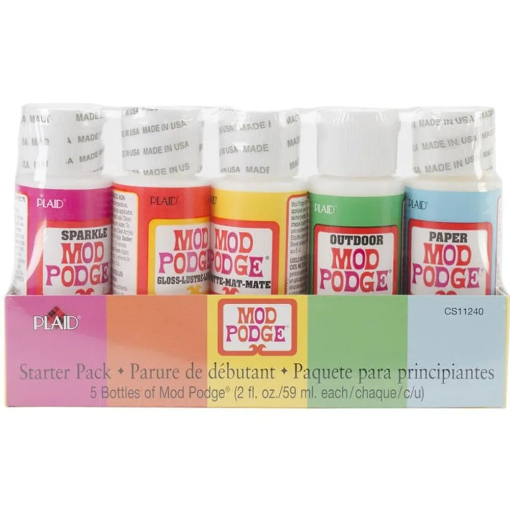Mod Podge Starter Pack 2oz - 5 pcs