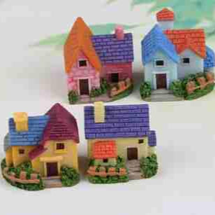 Artpark Miniature Colorful Modern House Assoretd APM68