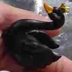 Artpark Miniature King Swan Black APM29