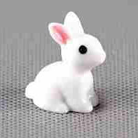 Artpark Miniature White Bunny APM52