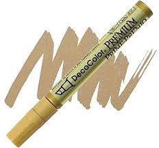 Marvy Uchida 350 Chisel Marker Gold