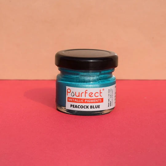 Pourfect Pigment Peacock Blue 25gram