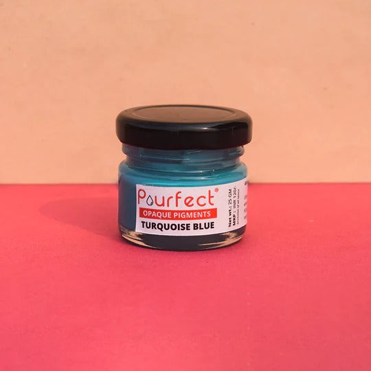 Pourfect Pigment Turquoise blue 25gram