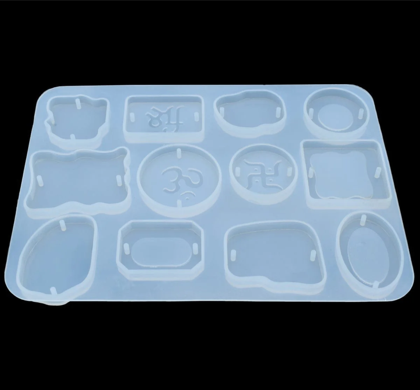 Artpark Silicon Mould Rakhi Om Swastik -07181