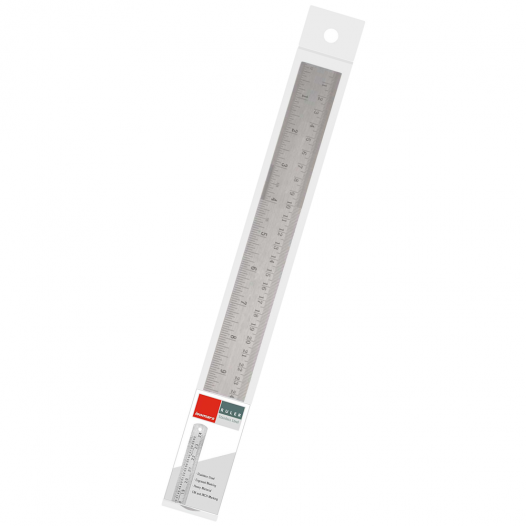 Isomars Steel Scale 12 Inch SS12