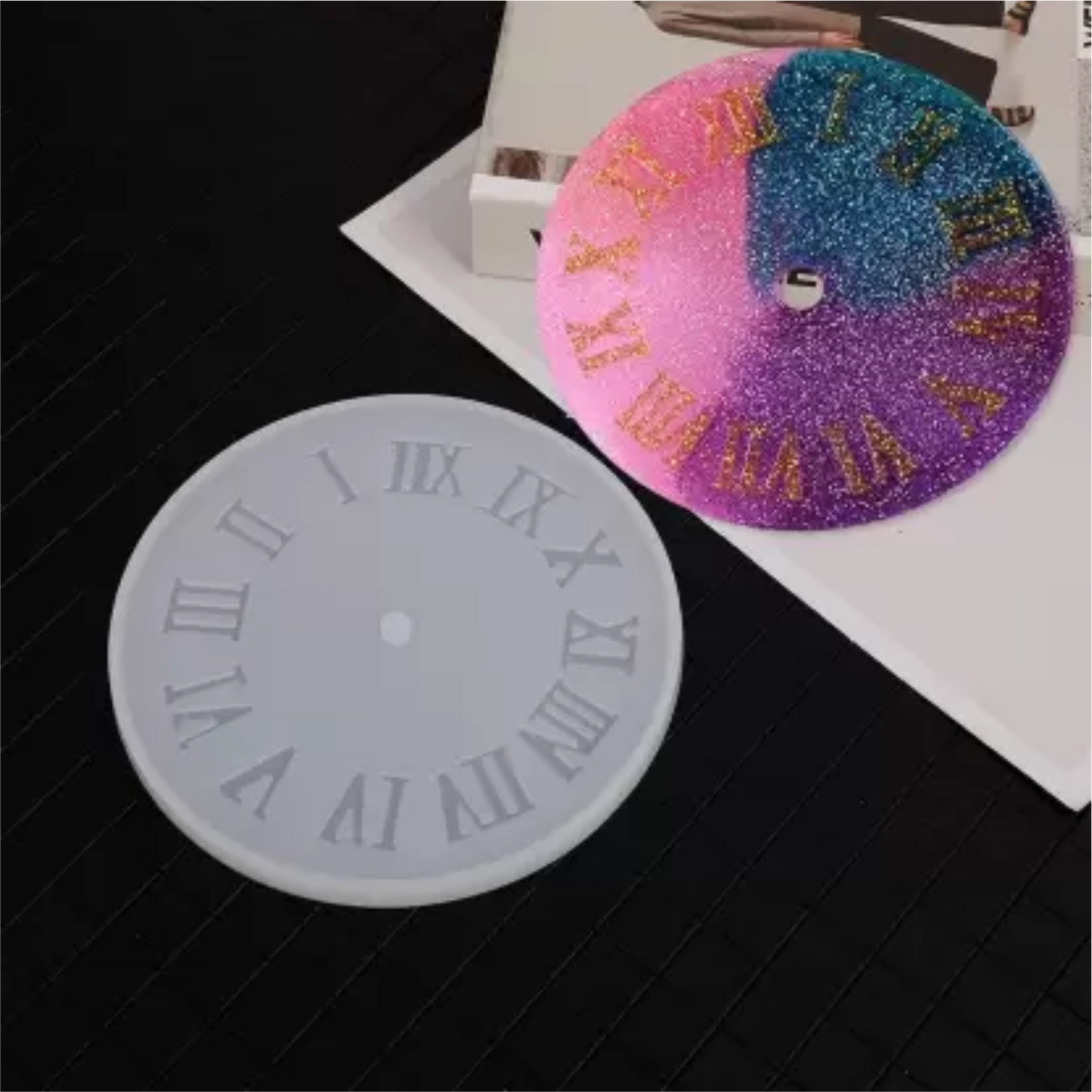 Artpark Silicon Mould watch Roman Number 8"