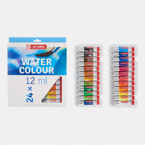 ROYAL TALENS ART CREATION ARTISTS' WATERCOLUR COLOUR 24x12 ml