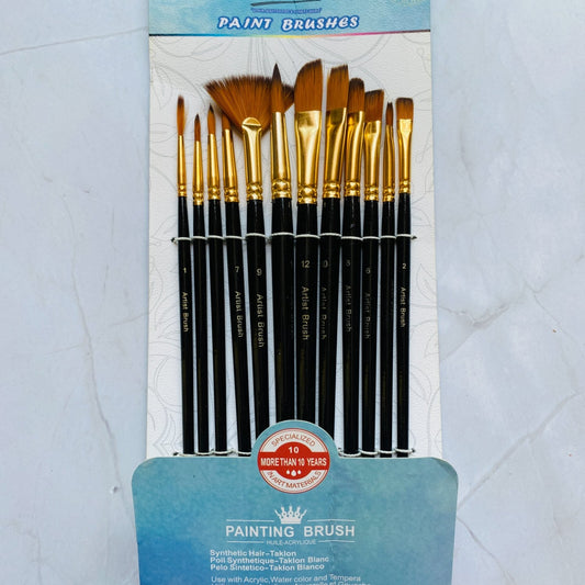 Artpark Worison Assorted Brush Set of 12 Pcs