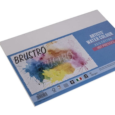 BRUSTRO PAPER WC 300GSM HP A4 25% COTTON