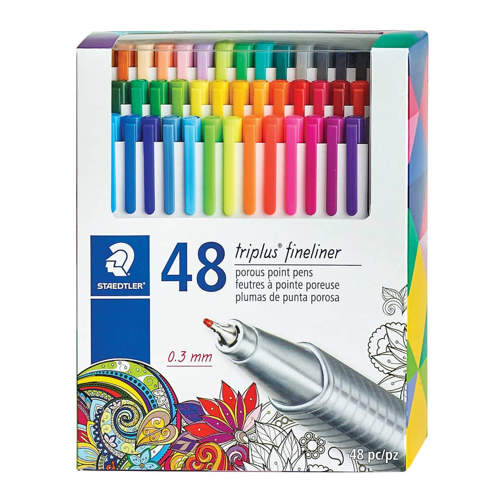 STAEDTLER TRIPLUS FINELINER SET OF 48-334 C48C