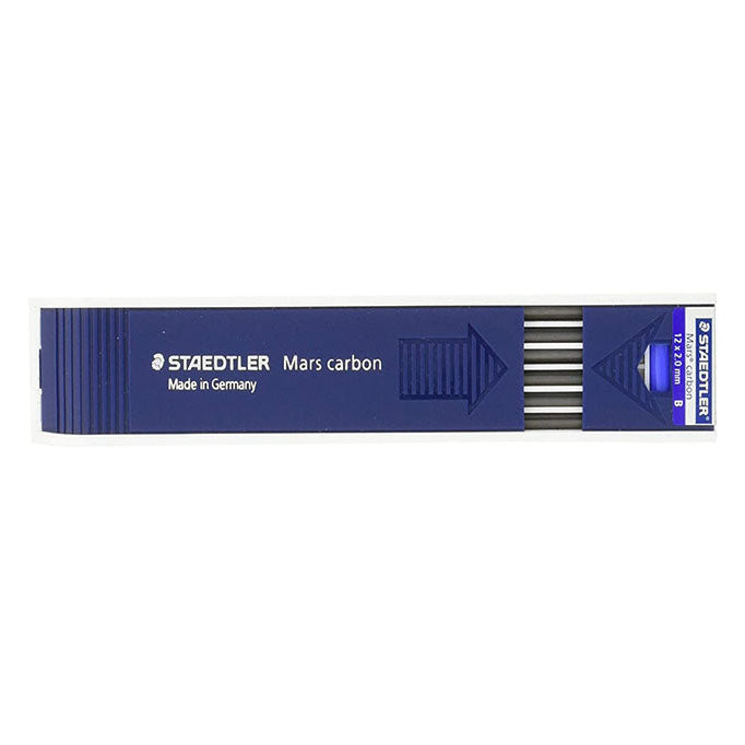 STAEDTLER PENCIL LEAD BLACK 200 2MM B