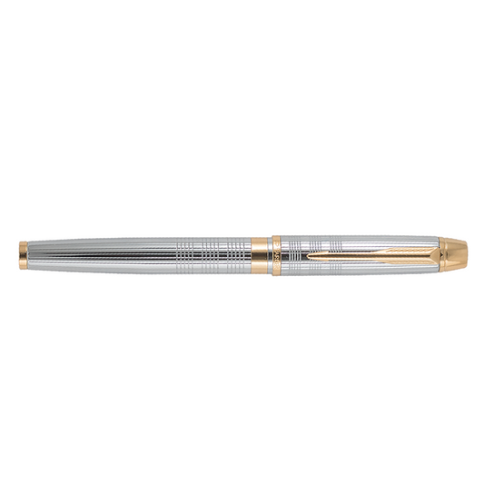 Parker Odyssey shiny Chrome Chiselled GT FP
