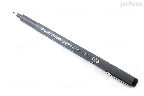 STAEDTLER PIGMENT LINER BLACK 0.7MM-308 07