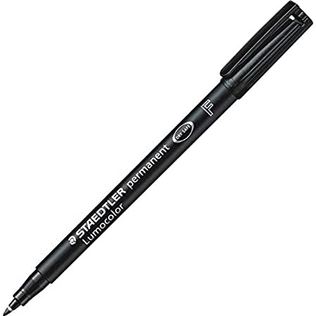 STAEDTLER LUMOCOLOUR PERMANENT F BLACK-318 09