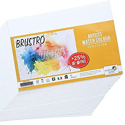 BRUSTRO WC PAPER 200GSM A5