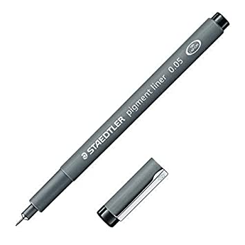 STAEDTLER PIGMENT LINER BLACK 0.05MM-308 005