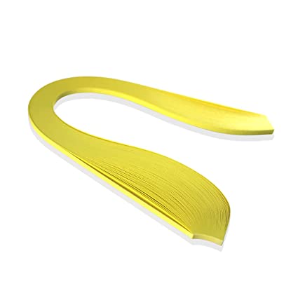 Quilling paper craft 10mm yellow