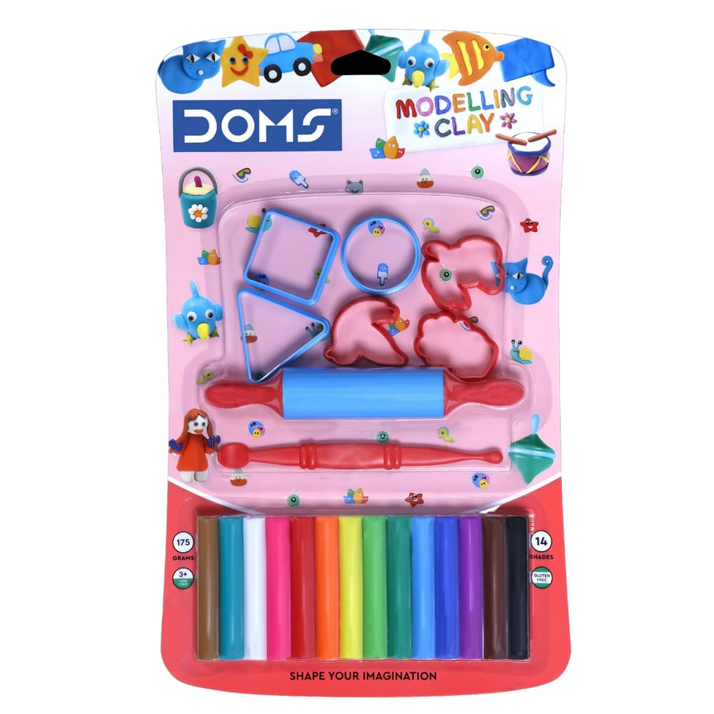Doms Modelling clay 14 shades