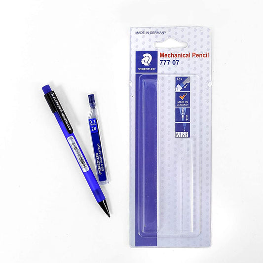 STAEDTLER MECHANICAL PENCIL WITH LEAD BLISTER PACK 0.7MM-777 07ABKD
