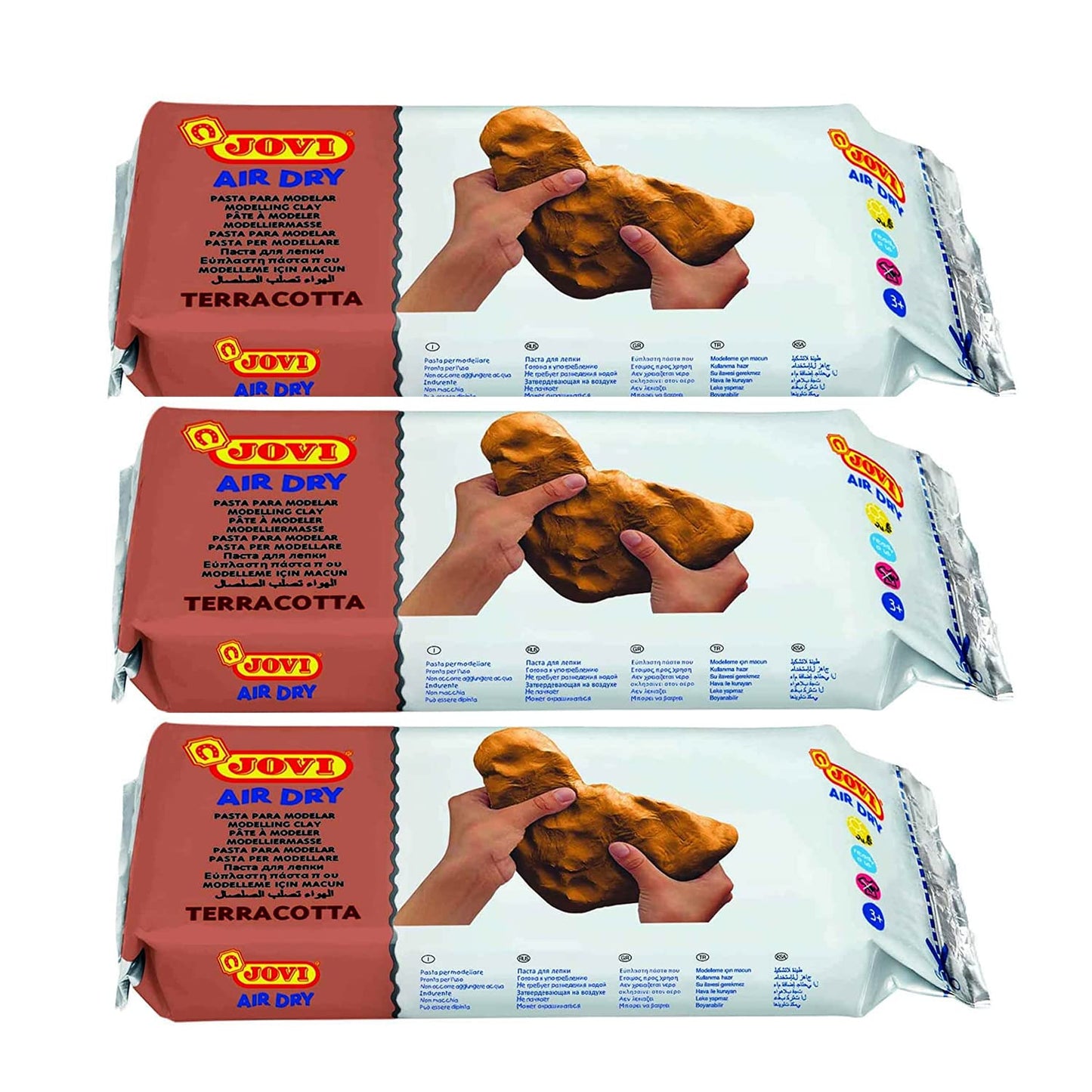 JOVI AIR DRY CLAY TERRACOTTA 250GM